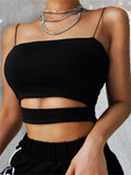CROPTOP VEST STRAPTANK BLOUSE