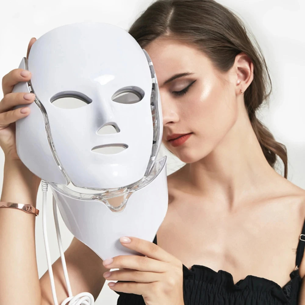 7 COLORS LED THERAPY FACIAL MASK
