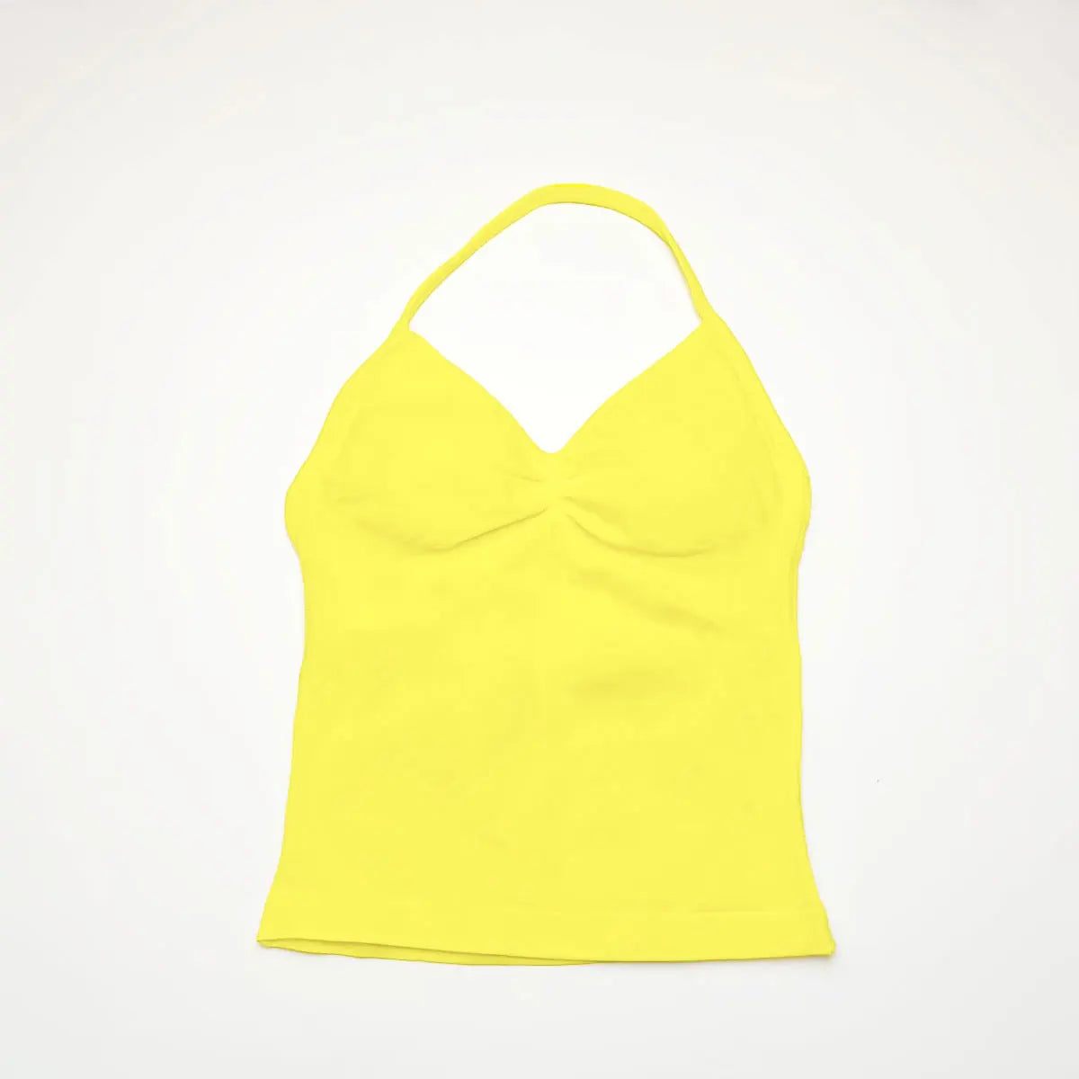 OPEN-BACK HALTER YOGA VEST