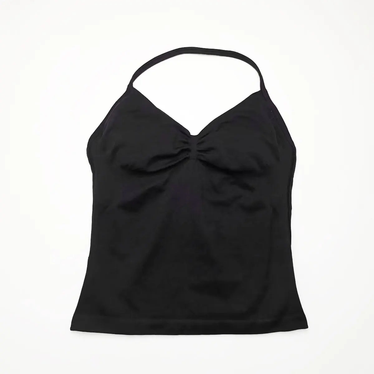 OPEN-BACK HALTER YOGA VEST