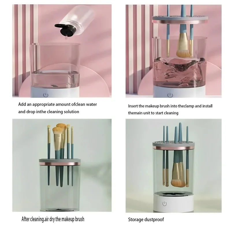 USB PLUG ELECTRIC MAKEUP BRUSH CLEANER