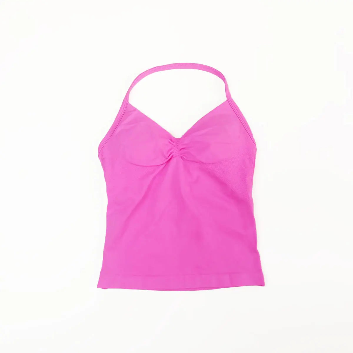 OPEN-BACK HALTER YOGA VEST
