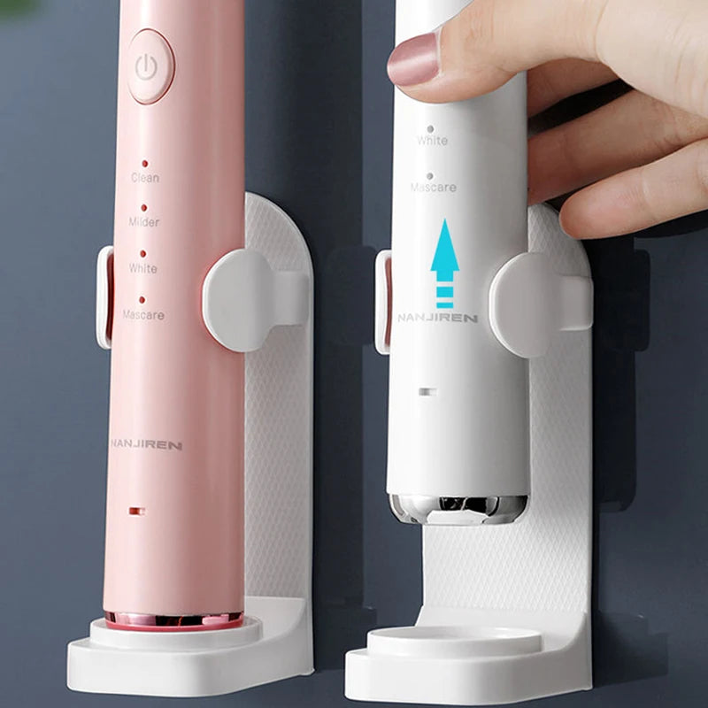ADJUSTABLE ELECTRIC TOOTHBRUSH HOLDER