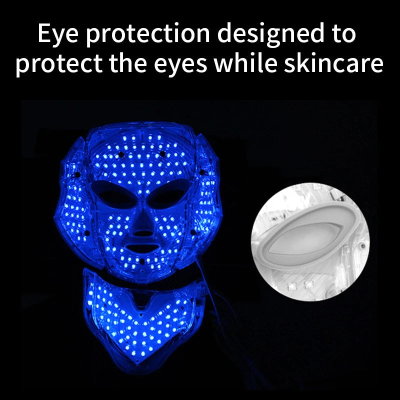 7 COLORS LED THERAPY FACIAL MASK
