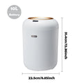 AUTOMATIC TRASH CAN WITH LID