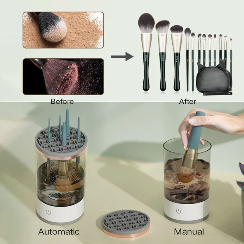 USB PLUG ELECTRIC MAKEUP BRUSH CLEANER