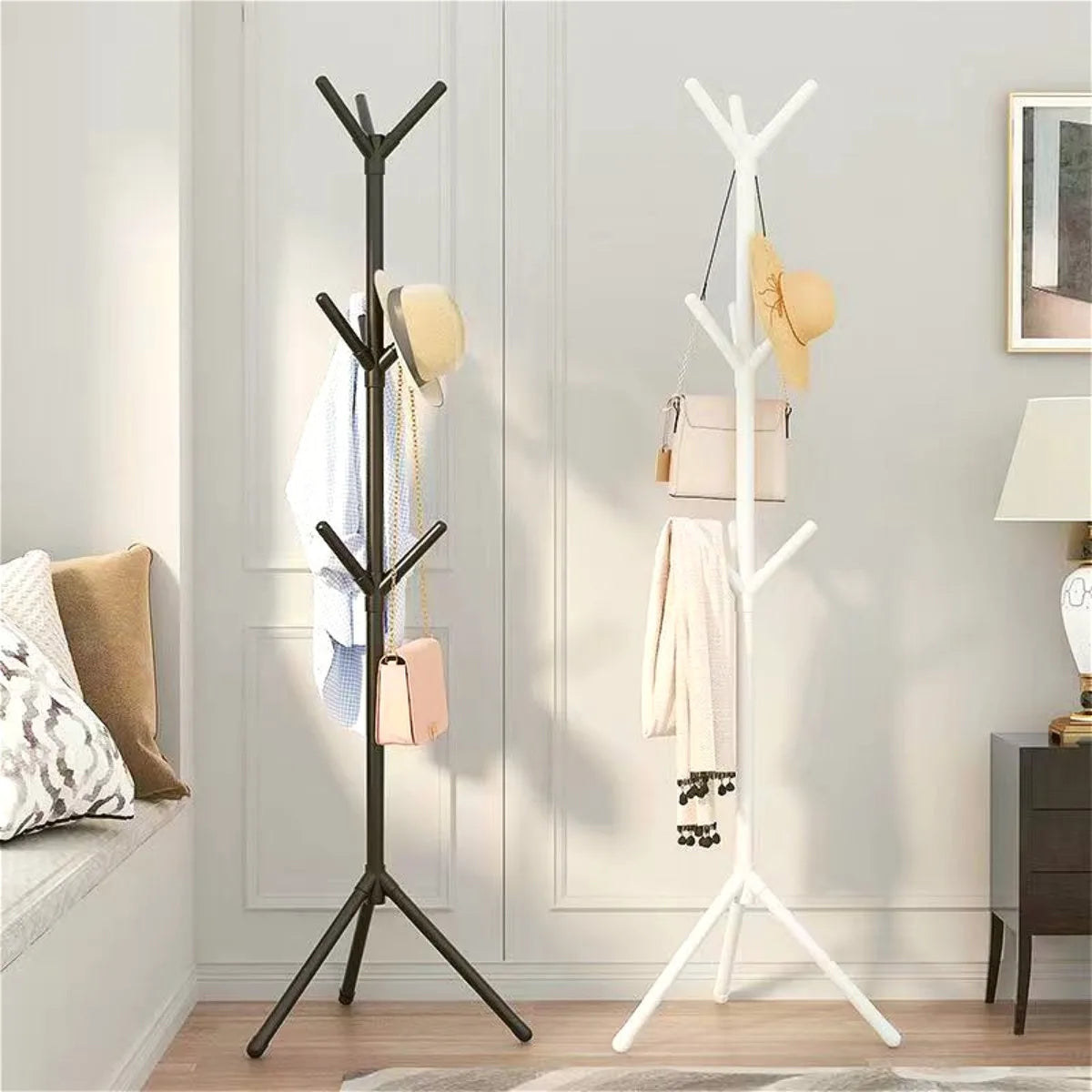 CLOTHES & HATS FLOOR HANGER