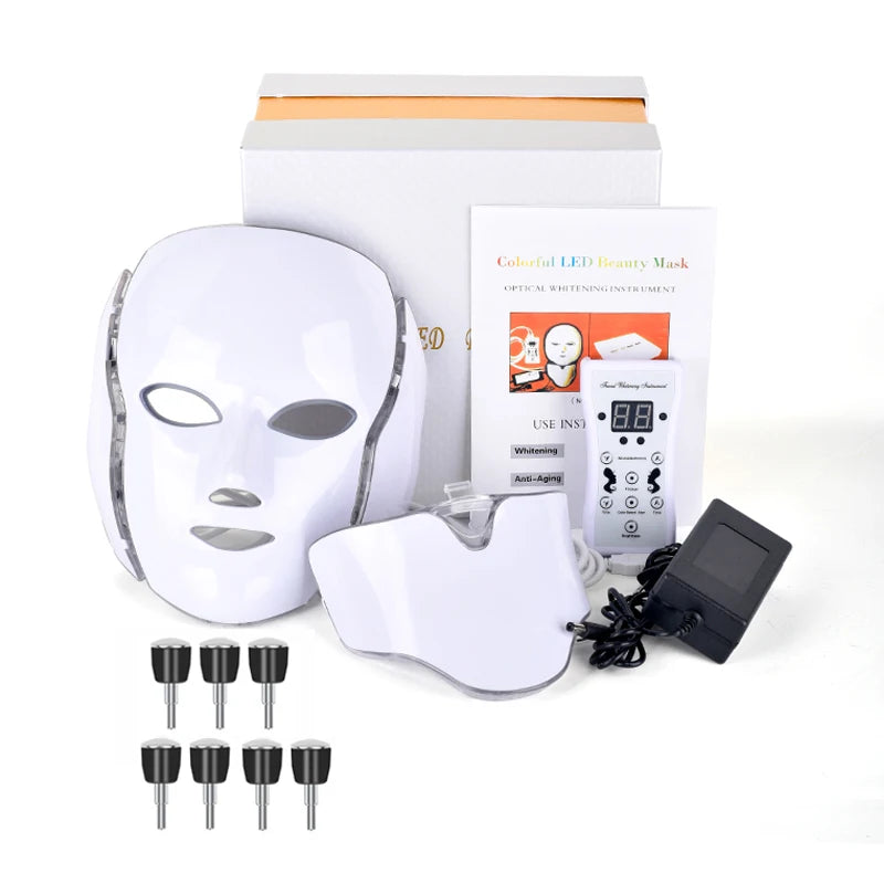 7 COLORS LED THERAPY FACIAL MASK