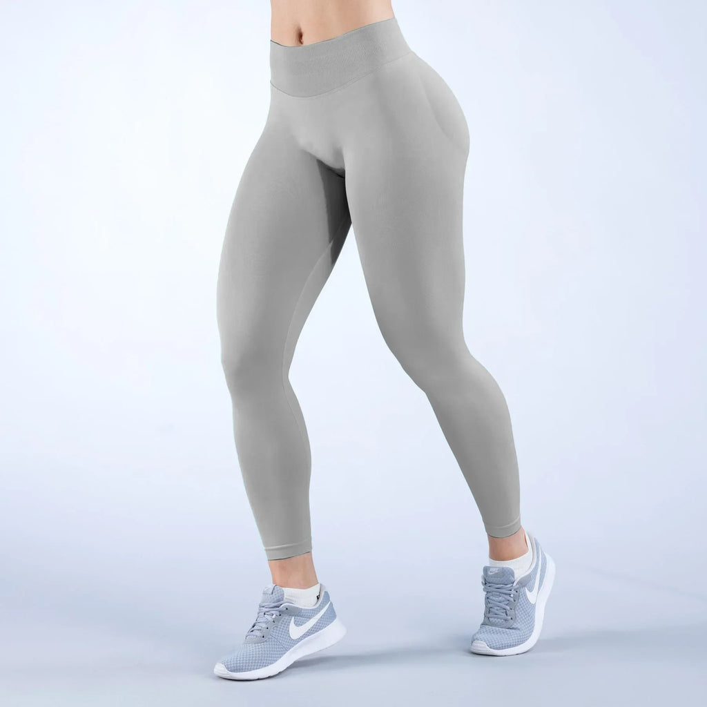 DF IMPACT MATTINGPLEATED WAIST SEAMLESS SPORTS FITNESS TROUSERS