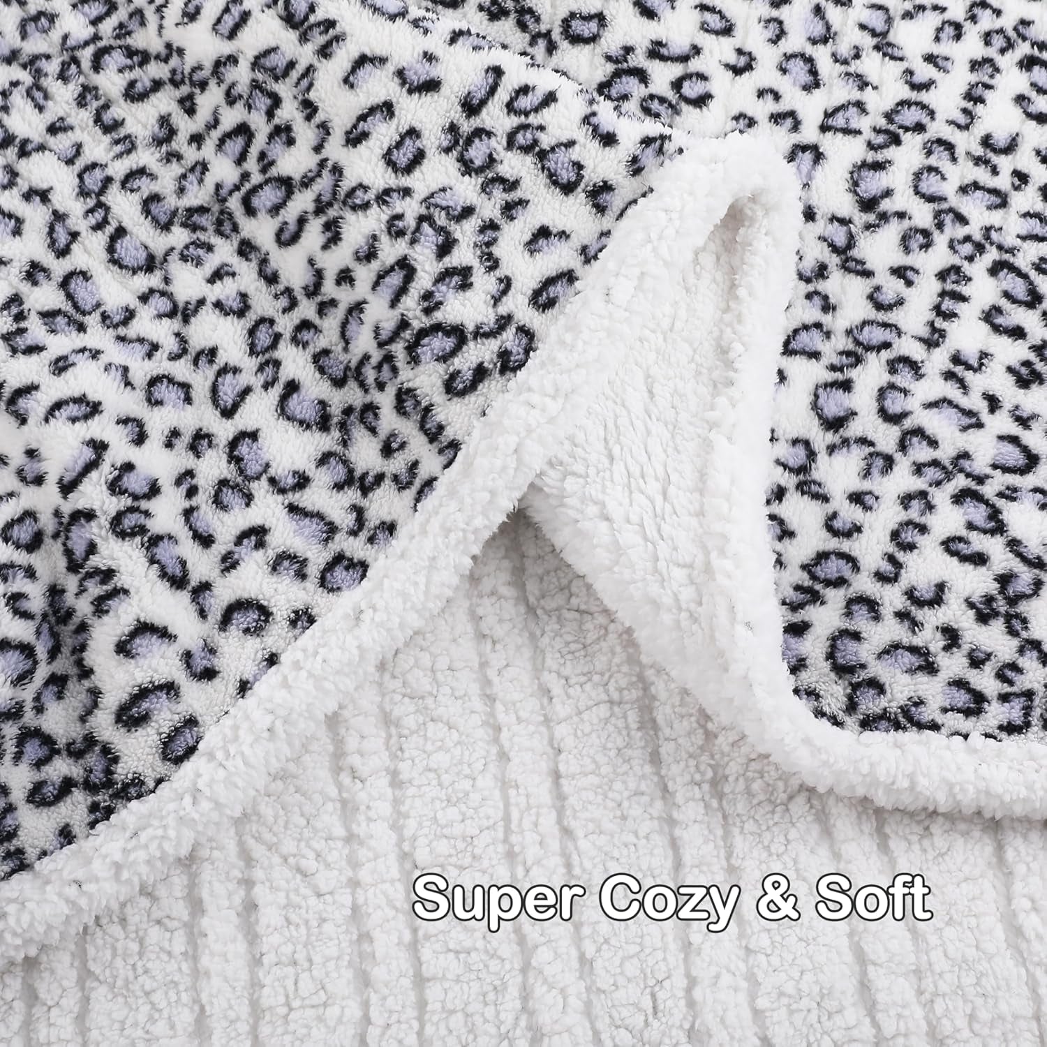 Electric Heated Blanket Full Size 72"X 84" Green & Electric Heated Blanket Full Size 72"X84" Leopard Print Blue & White